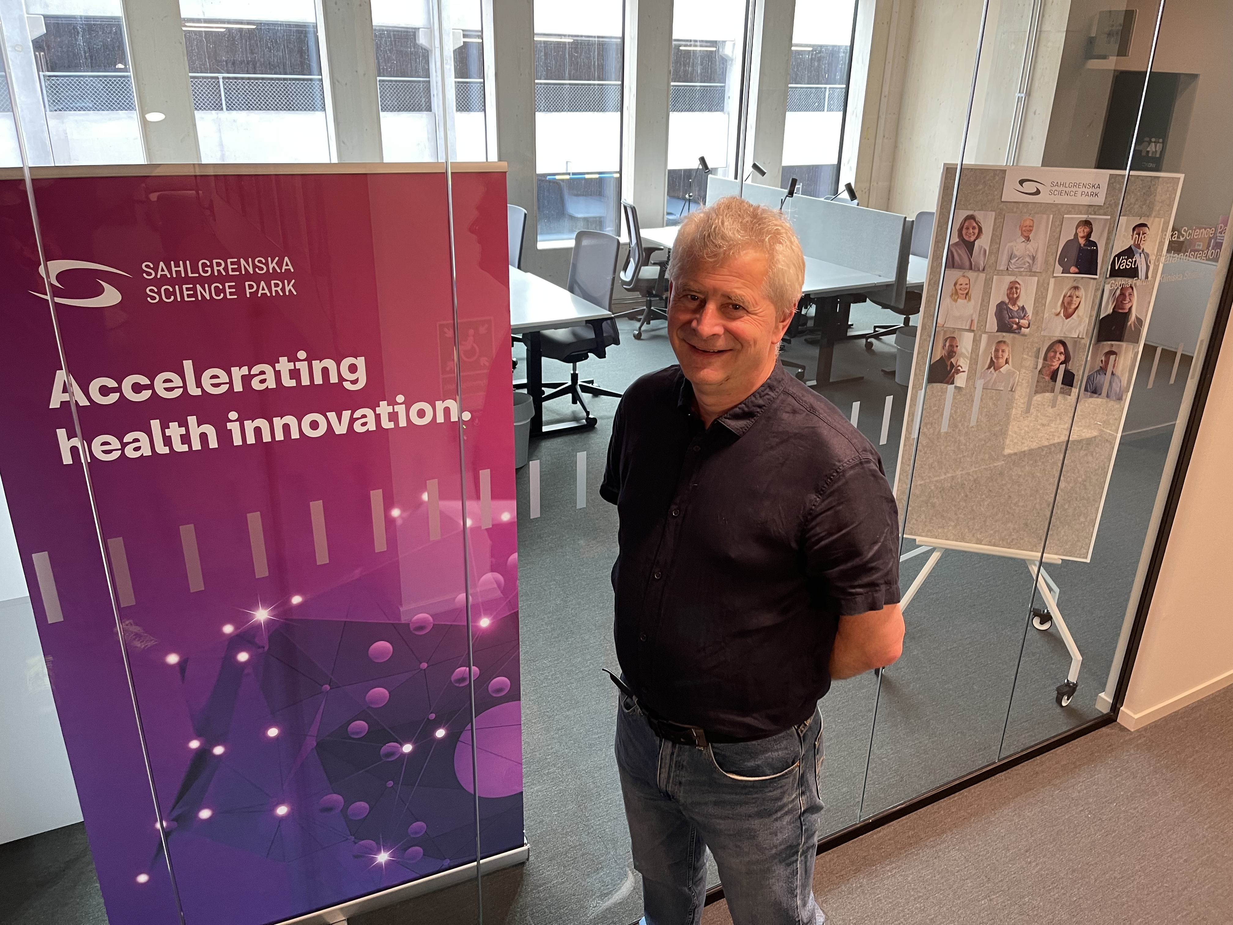 Mikael Kubista @ Sahlgrenska Science Park office @ GoCo